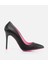 01AYH263820A100 Hakiki Deri Siyah Kadın Stiletto 1