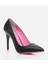 01AYH263820A100 Hakiki Deri Siyah Kadın Stiletto 2