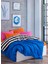 Popping Colors Çift Kişilik Lastikli Çarşaflı Nevresim Takımı Dusk Mavi 180X200 2