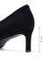 Kadın Siyah Kısa Ince Topuklu Süet Deri Stiletto 25AFD184910 2