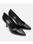Kadın Deri Siyah Stiletto 2