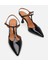 Kadın Deri Siyah İnce Topuklu Stiletto 3