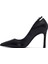 Kadın Siyah Ince Topuklu Deri Stiletto 25AFD162418 4