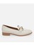 Kadın Deri Ekru Loafer 1