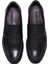 Erkek Siyah Deri Klasik Loafer 25WFD670118 6