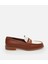 01AYH288500A374 HAKIKI Deri Taba Kadın Loafer 1