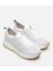 Kadın Deri Beyaz Spor Ayakkabı 2