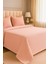 Renkli Gofret Desen Tek Kişilik Pike Yatak Örtüsü Otel Pike 160 x 230 cm 1