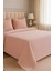 Renkli Gofret Desen Tek Kişilik Pike Yatak Örtüsü Otel Pike 160 x 230 cm 3