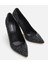 01AYH291530A100 HAKIKI Deri Siyah Kadın Stiletto 3