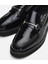 01Ayh291740A100 Deri Siyah Kadın Loafer 4