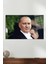 Renklendirilmiş Atatürk Portresi Cam Tablo, Modern Ev ve Ofis Dekoru, Hediyelik Duvar Dekorasyonu 1