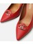 01ayh294360a750 Deri Kırmızı Kadın Stiletto 2