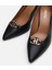 01AYH294360A100 Deri Siyah Kadın Stiletto 4