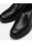 01AYH294700A100 Deri Siyah Kadın Loafer 4