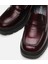 01AYH294730A780 Deri Bordo Kadın Loafer 3