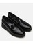 01AYH294690A100 Deri Siyah Kadın Loafer 2