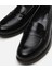 01AYH294690A100 Deri Siyah Kadın Loafer 4