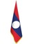 Laos Bayrağı - Ofis-Makam-Toplantı Odaları - Saçaklı Makam Bayrağı 1