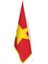 Vietnam Bayrağı -Ofis-Makam-Toplantı Odaları - Saçaklı Makam Bayrağı 1