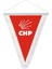 Cumhuriyet Halk Partisi Chp Üçgen Flama Bayrak 1