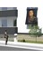 Üniformalı Gazi Mustafa Kemal Atatürk Poster Cephe Bayrak- 1,5X2,25METRE 1