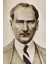 Sivil Gazi Mustafa Kemal Atatürk - Portre -Modern Takım Elbiseli Cephe Poster Bayrak-4x6 Metre 1