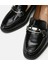 01AYH296720A100 HAKIKI Deri Siyah Kadın Loafer 3