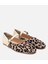 01AYH297620A319 MARY Jane Deri Leopar Desenli Kadın Babet 2
