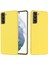 Samsung Galaxy S22 5g-Sarı Için El Kayışı ile Iyi Korunmuş Sıvı Silikon Yumuşak Telefon Kapak Kabuğu (Yurt Dışından) 2