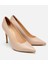 01AYH303720A330 KADIN Deri Bej Ince Topuklu Stiletto 2