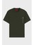 Pamuklu Relaxed Fit Fermuarlı Tek Cepli Bisiklet Yaka T Shirt Erkek T Shirt 50542566 309 5