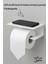 Metal Telefon Raflı Tuvalet Kağıdı Tutucu | Çift Taraflı Bantlı Montaj | Banyo Organizer Raf 3