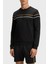 Pamuklu Regular Fit Bisiklet Yaka Şerit Detaylı Logolu Sweat Erkek Sweat 50545589 001 3