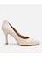 01AYH304180A400 Deri Ekru Kadın Stiletto 1