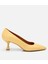 01AYH304150A520 Deri Sarı Kadın Stiletto 1