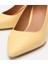 01AYH304150A520 Deri Sarı Kadın Stiletto 3