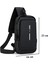 Suya Dayanıklı, USB Çıkışlı, Hırsız Korumalı, Çapraz ve Bel Çantası, Unisex, Siyah 5
