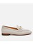 01AYH306210A400 KADIN Deri Ekru Tokalı Loafer 1