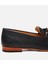 01ayh306210a100 Kadın Deri Siyah Tokalı Klasik Loafer 4