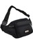 Unisex Siyah Su Geçirmez Bel Çantası, Pratik ve Şık Seyahat Aksesuarı 1