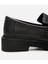 01AYH306700A100 Deri Siyah Kadın Loafer 3