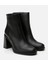 01BOH295370A100 SIYAH Kadın Topuklu Bot 2