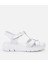 01SAH306850A100 KADIN Deri Siyah Ayarlanabilir Comfort Sandalet 1
