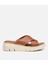 01TEH307120A370 KADIN Deri Taba Comfort Terlik 1