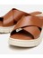 01TEH307120A370 KADIN Deri Taba Comfort Terlik 3