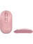 FG20 Nano Alıcı Kablosuz Optik 2000DPI Enerji Korumalı Kompakt Mouse - Pembe 3