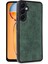 Samsung Galaxy M15 Kılıf Aras Deri Kapak - Koyu Yeşil 2