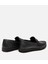 02AYH299400A100 Deri Siyah Erkek Loafer 4