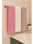 Karo 3’lü Banyo Havlu Seti – 100X150 cm %100 Pamuk, Yumuşak Dokulu,örgü Desen 3